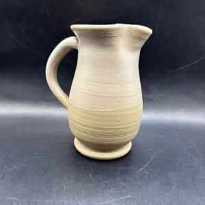 Leftwich Folk and Art Pottery NC Traditional Salt Glaze Pitcher Vintage 1999